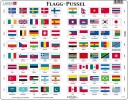 Larsen Flagg Rammepuslespill 80 Brikker