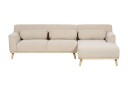 Bree Hjørnesofa 3 seter   Beige/Lyst tre