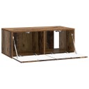  Vegghengt TV skap 59,5 x 41 x 30 cm Gammelt tre Konstruert tre