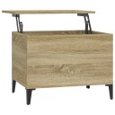  Salongbord sonoma eik 60x44,5x45 cm konstruert tre