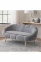 2 seters sofa Atelier Del Sofa Lida 130 x 105 x 50 cm Grå  