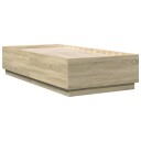  Sengeramme sonoma eik 90x190 cm konstruert tre 8721012274884