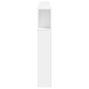  Sengegavl med LED hvit 200x18,5x103,5 cm konstruert tre 8721012259492