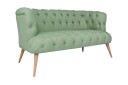 Monroew 2 seters Sofa   Petrolgrønn/Natur