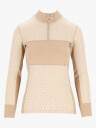 Twentyfour Finse Half-Zip Ulltopp Beige 34