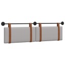  Hengende sengegavl Sky Grey Antikk PU