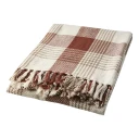 Affari of Sweden ANNA Pledd Rust/beige/off white