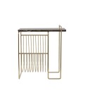 AYTM - Sino Magazine Holder Gold/Brown