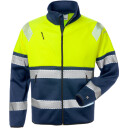 Fristads Softshelljacka 4517 Ssl Klass 1 Varselgul/marinblå M