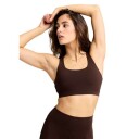Caspara Cloudform Crossback Sports Bra Espresso XS