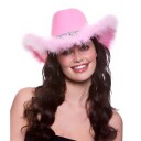 Wicked Costumes Ltd Hatt Texas Cowgirl m/Paljetter og Dunkant
