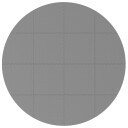 vidaXL Bassenggrunnmatte 16 stk. Ø 235 cm Rund EVA Skum Grå
