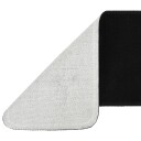 vidaXL Sklisikre trappematter 15 stk 60x25 cm Svart rektangulær