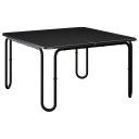 vidaXL Kaffebord Svart 79,5 x 79,5 x 45 cm Konstruert tre