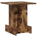 vidaXL Avlastningsbord Røkt eik 35,5 x 35 x 40 cm Konstruert tre
