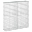 vidaXL Gabion med 3,5 mm tråd og 5x10 cm mesh 200x50x200 cm