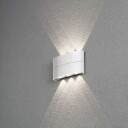 Konstsmide Chieri Utendørs Vegglampe 8W LED Hvit