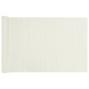 Balkongskjerm grå 800x120 cm PVC