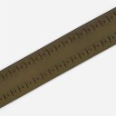 Paolo Vitale Leather Belt With Stitch - Military Grønn 95