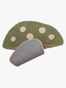 Mushroom Teppe 90 x 85, Grønn