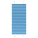  Plisségardin Blå 60x150 cm Stoff Bredde 59,4 Polyester