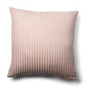 Borg Living Putetrekk - 100% Bomullssateng - Stripet Rosa - 60x63cm