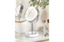 Sminkspegel Beliani Savoie Guld/Svart Silver\|\|White  