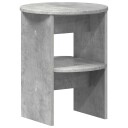  Sideskap BetongGrå Ø40 x 50 cm Konstruert tre
