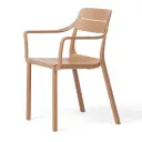 Nardi Cassia stol med armlener Cappuccino