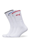 PUMA Puma Unisex Striped Crew Sock 3P - White - 47-49