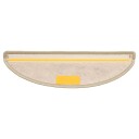  Selvklebende trappematter sisal 30 stk 65x21x4 cm lysegrønn 8721288459947
