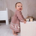 Bluum Strik Strikkekjole Enhjørning - garnpakke i Bluum Pure Eco Baby Ull