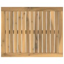 vidaXL Bordplate 60,5 x 49 x 2 cm Rektangulær Solid akasietre