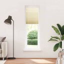  plisségardin krem 55x200 cm Stoff Bredde 54,4 Polyester