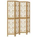  Romdeler 4 paneler brun heltre keisertre 8721012075627