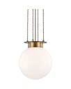 Gunther taklampe antikk messing/bronse