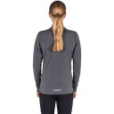 FUSION C3 Zip Neck Løpetrøye Dame Grå S