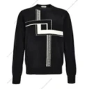 Versace Herre Strikkevarer Svart L,