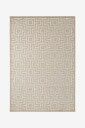 &Home   Teppe Daisy Square   Beige