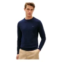 Tommy Hilfiger Seasonal Structure Cneck - Navy - L