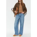 Ami Paris Dame Strikkevarer Brun XL,
