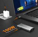 j5create 6-in-1 USB-C Travel Dock with Ethernet and 100W PD