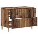 vidaXL Baderomsvaskeskap ARNHEM Gammelt tre 82 x 41 x 59 cm
