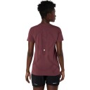 Asics Road Seamless Ss Top   Burgundy   XL
