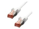 ProXtend - Koblingskabel - RJ-45 (hann) til RJ-45 (hann) - 7 m - 5.8 mm - foliebelagt uskjermet tvinnet kabelpar (F/UTP) - CAT 6 - formstøpt, uten hindringer, flertrådet - hvit