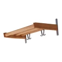 Oscarssons Möbel Meja hattehylle 59 cm Lakkert eik