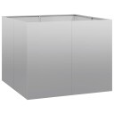 vidaXL Plantekasse 100x100x80 cm galvanisert stål
