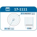 Remskive veivaksel IJS GROUP 17 1111