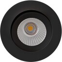 Nordesign E95 lavtbyggende downlight 1800-3000 Kelvin dim to warm RA95 5W - Svart