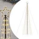 LED Juletre med Spikes 1534 LEDs Varm Hvit 500 cm